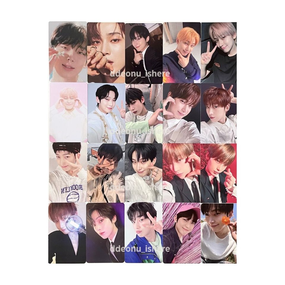 Kpop Enhypen Sunoo photocards/ kuvakortit