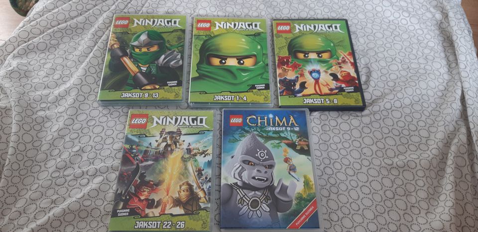 Lego ninjago ja chima dvd