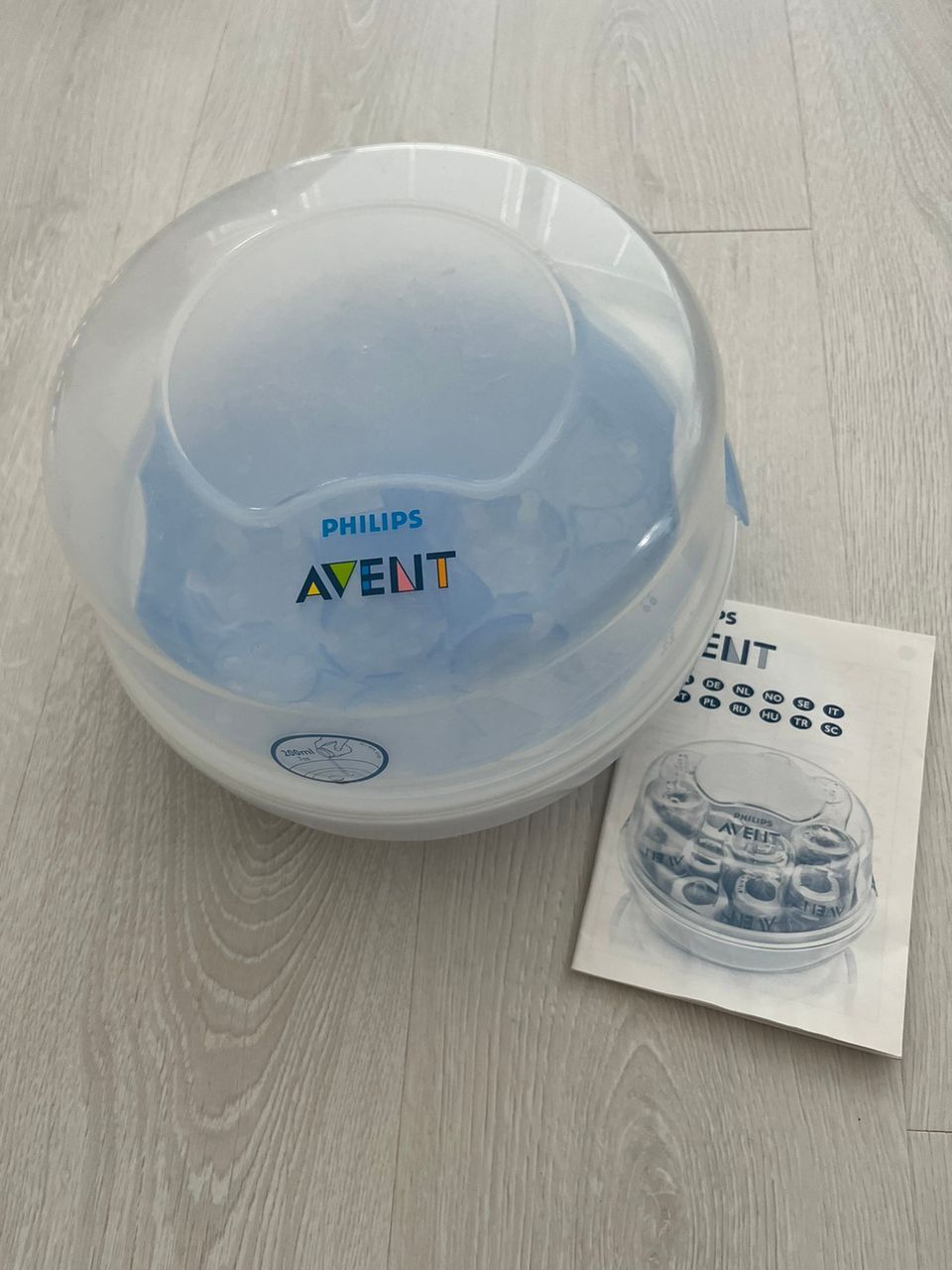 Philips Avent tuttipullojen höyrysterilisoija