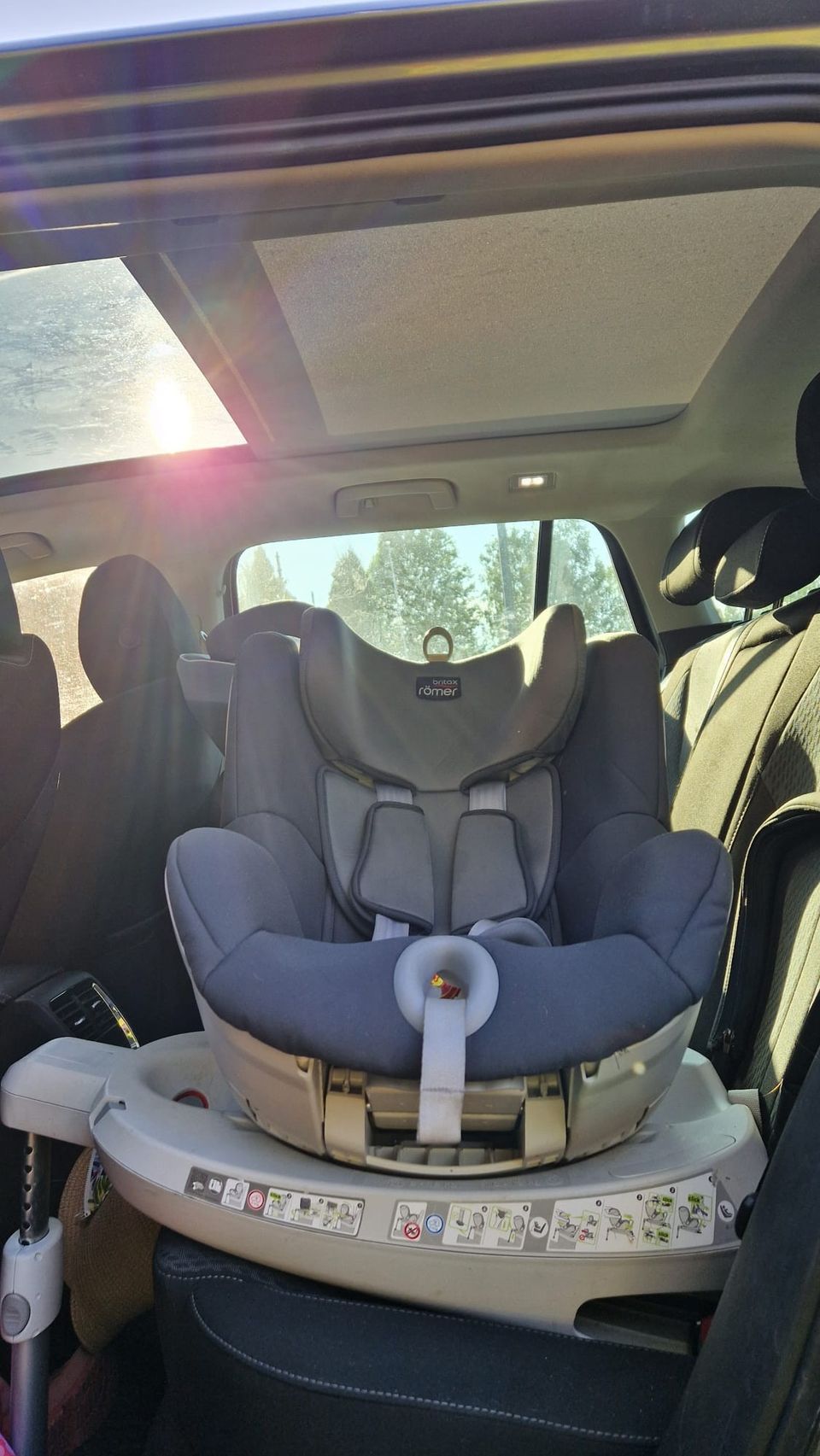 Britax Römer Dualfix 2 R käännettävä turvaistuin