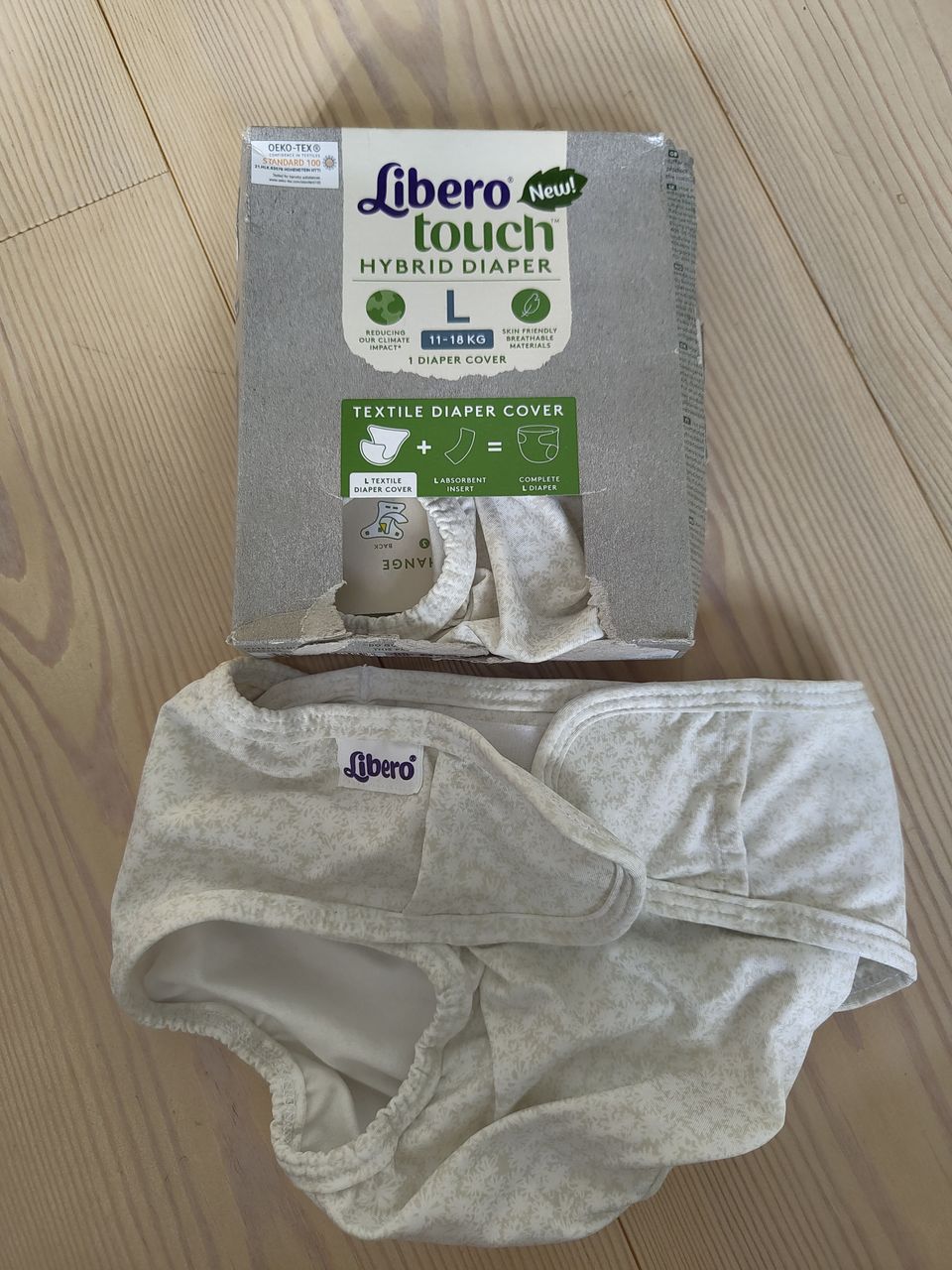 Libero touch hybrid diaper