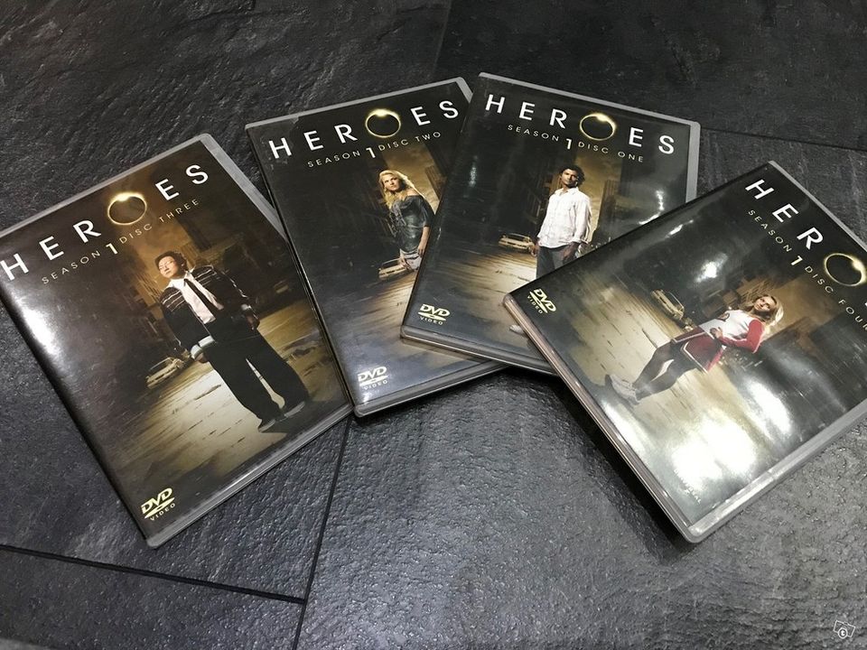 Heroes kausi 1 DVD