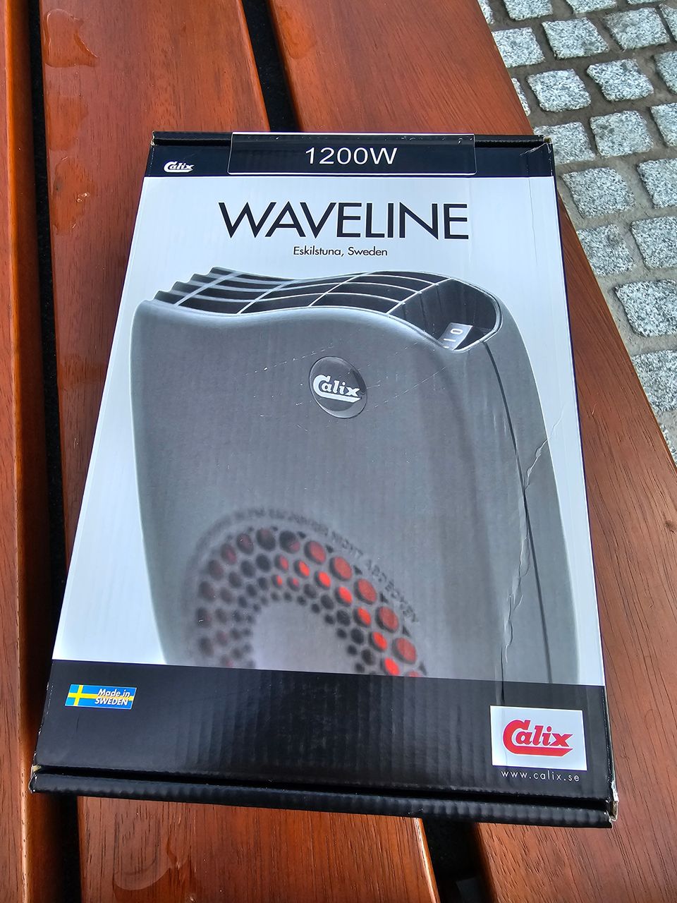 Calix WaveLine 1200W sisätilanlämmititin. Uusi!