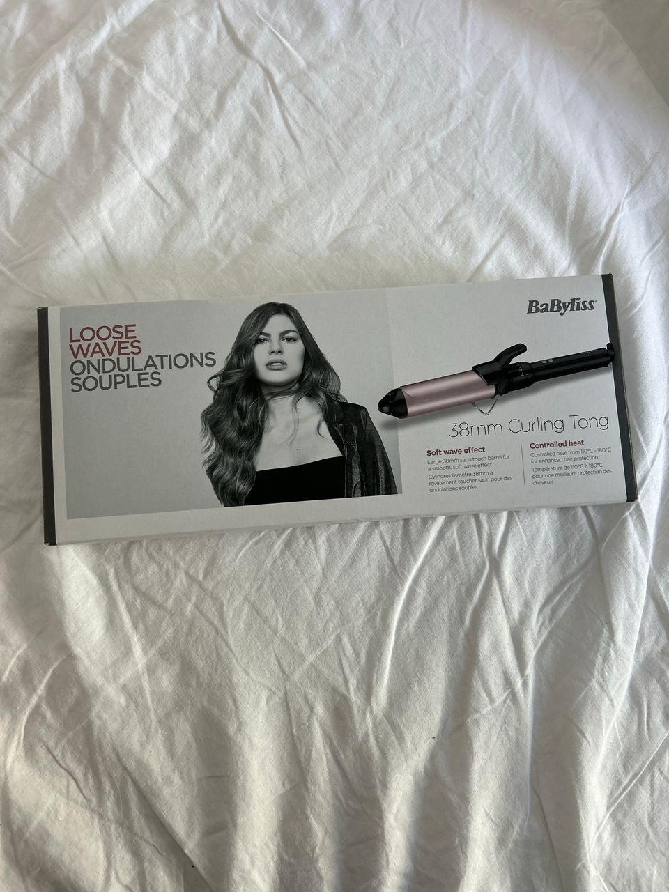 Babyliss curling tong 38mm