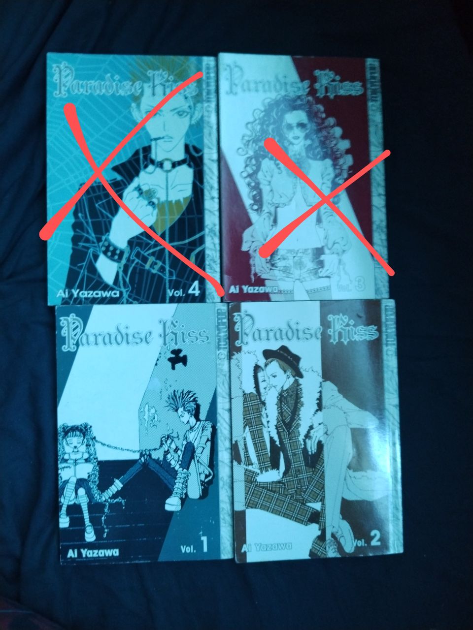 Paradise kiss manga, volume 1 ja 2