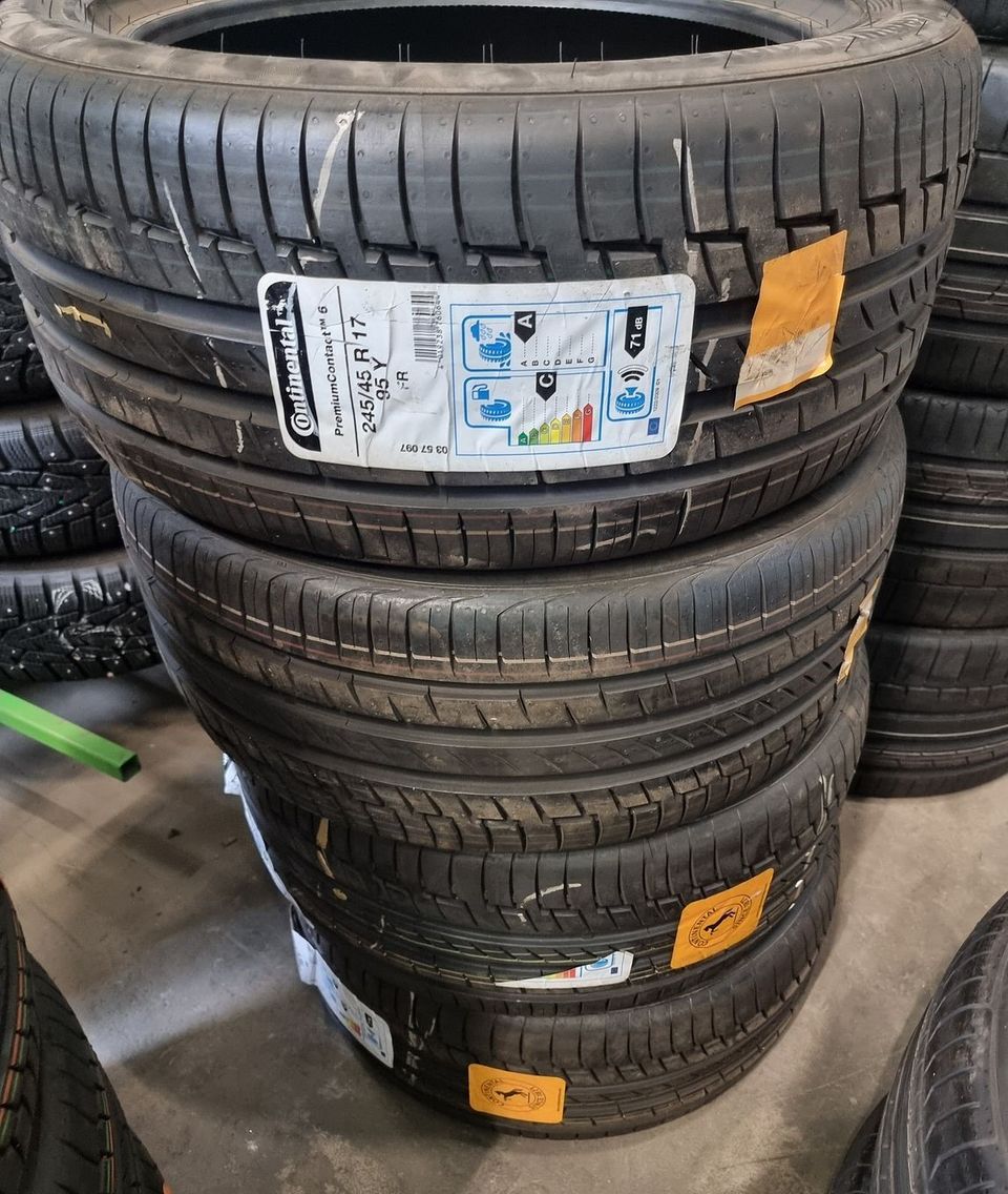 245/45R17 Continental PremiumContact 6  4kpl,