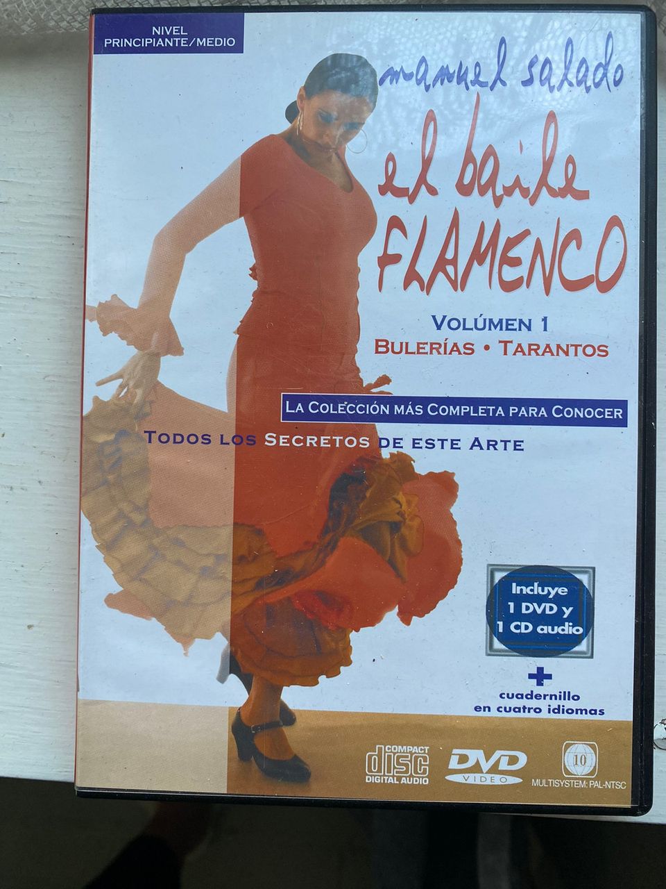 Flamenco -Tanssikurssi 10x DVD ja 10x CD