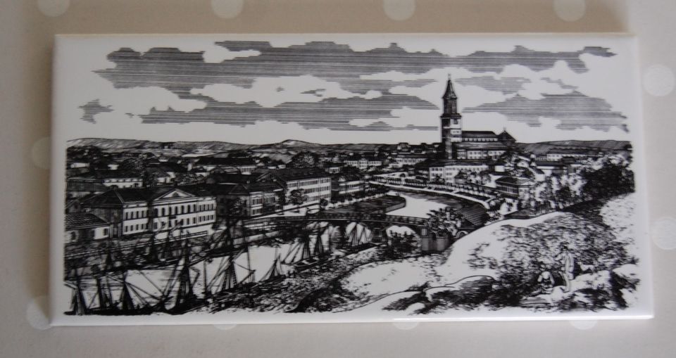 Turku keskiajalla LAATTA n. 10 x 20 cm