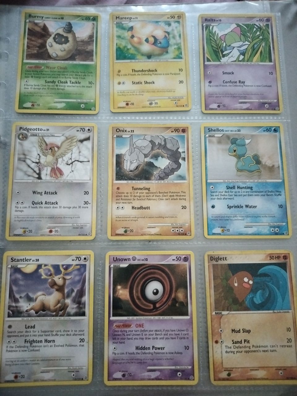 2007 Pokemon kortteja