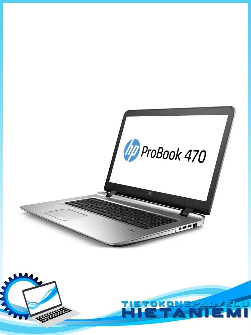 HP ProBook 470 G3 / i7 / 12kk takuu