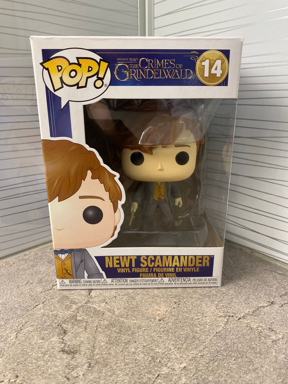 Newt Scamander funko-pop (Ihmeotukset)