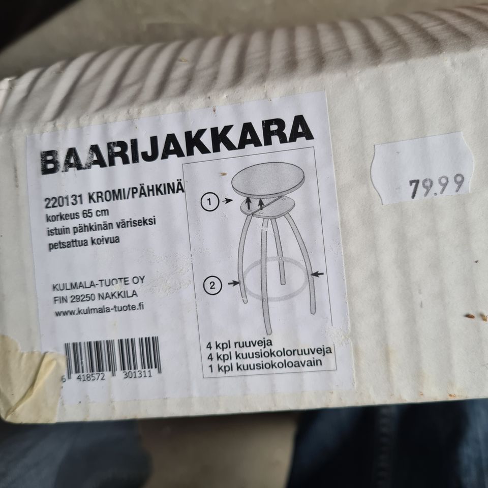 Käyttämätön baarijakkara