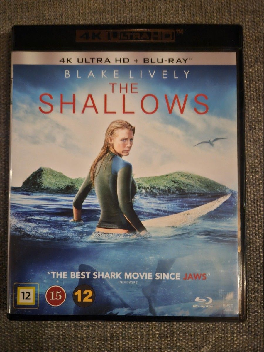 The Shallows 4K blu-ray