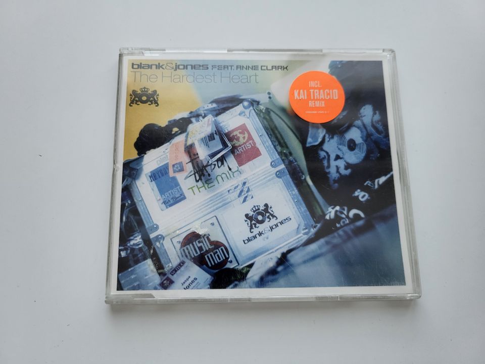 Blank & Jones feat. Anne Clark - Hardest Heart (CD-sinkku)