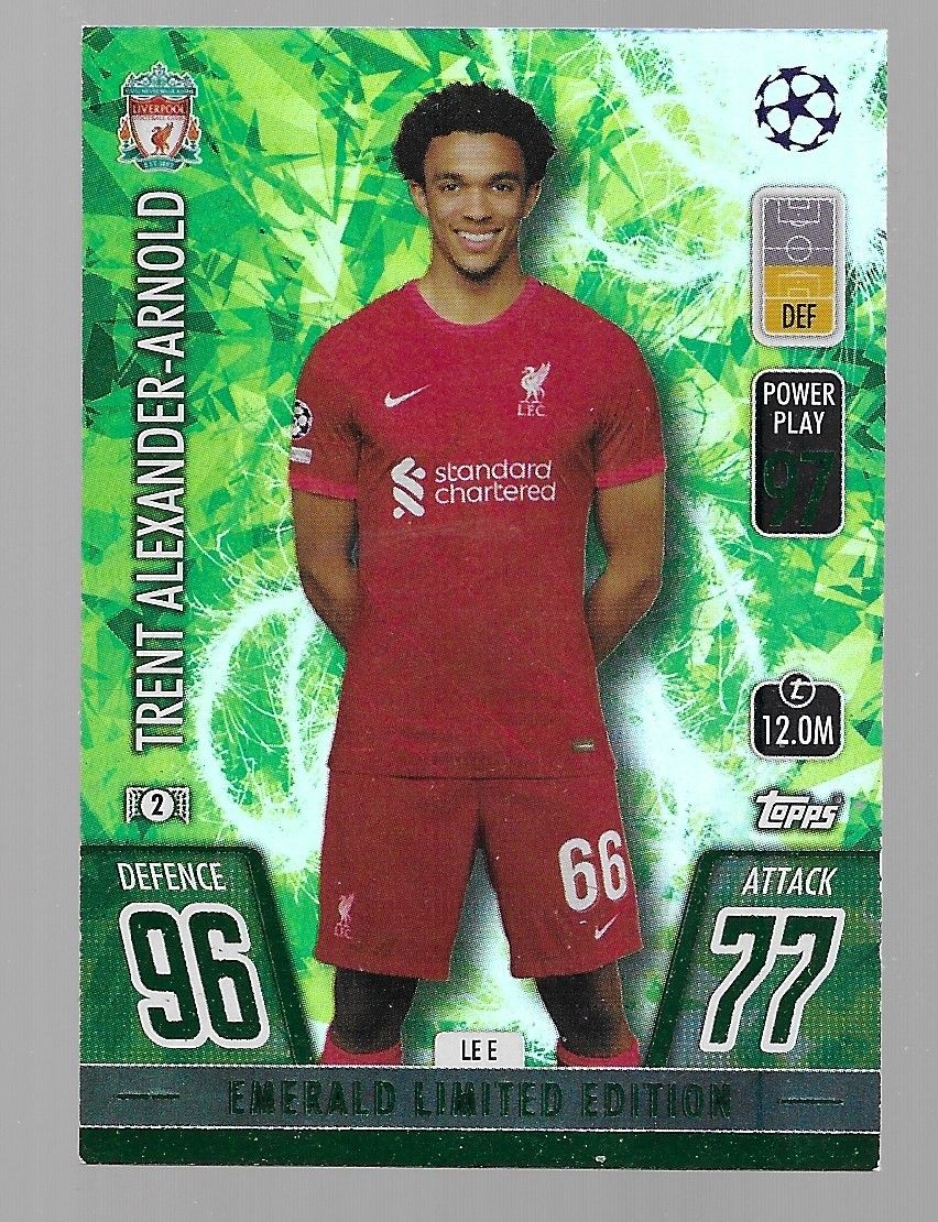 Jalkapallo Trent Alexander Arlnod. Limited Edition.