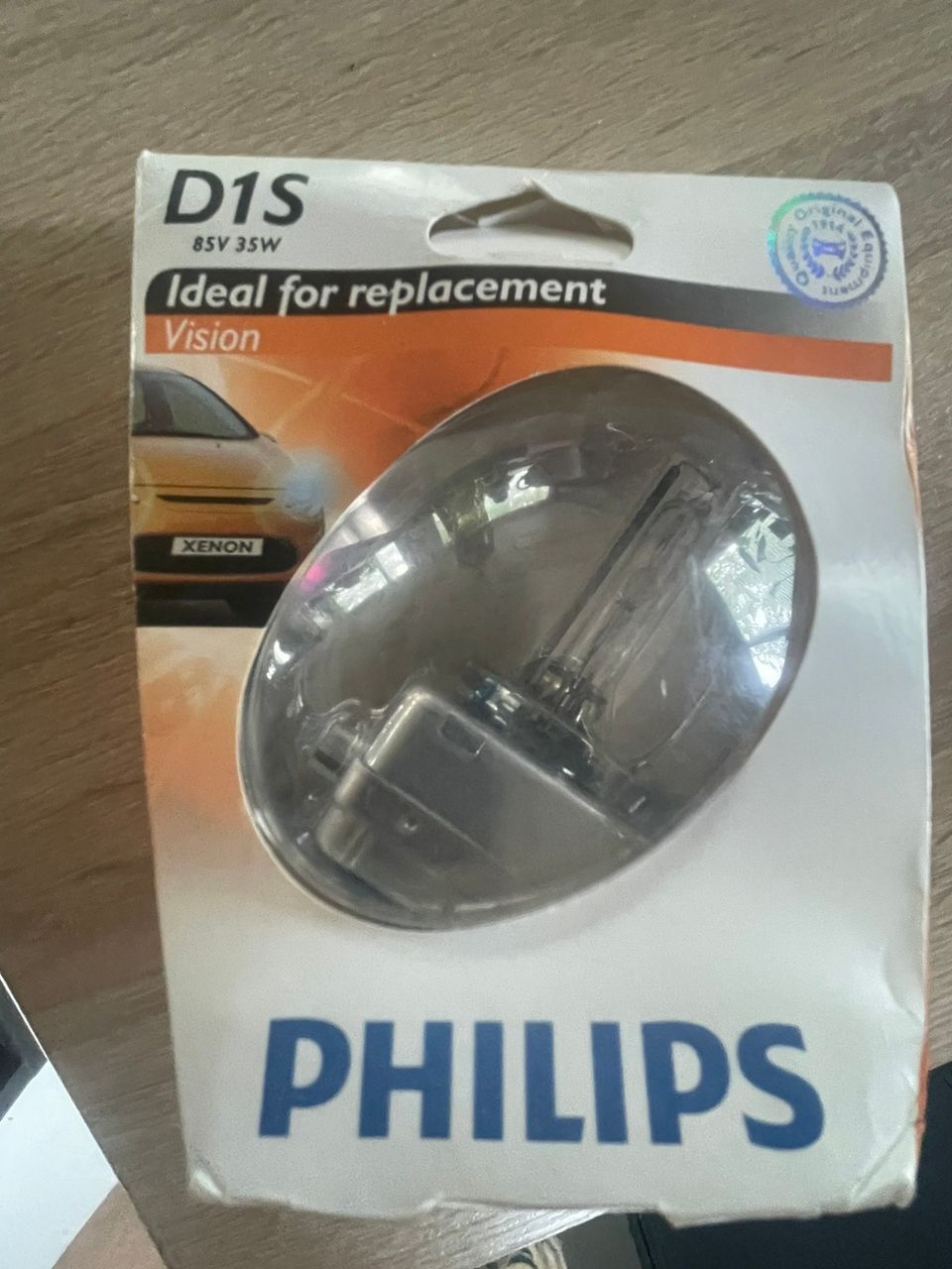 xenon-d1s polttimo 85v / 35w philips