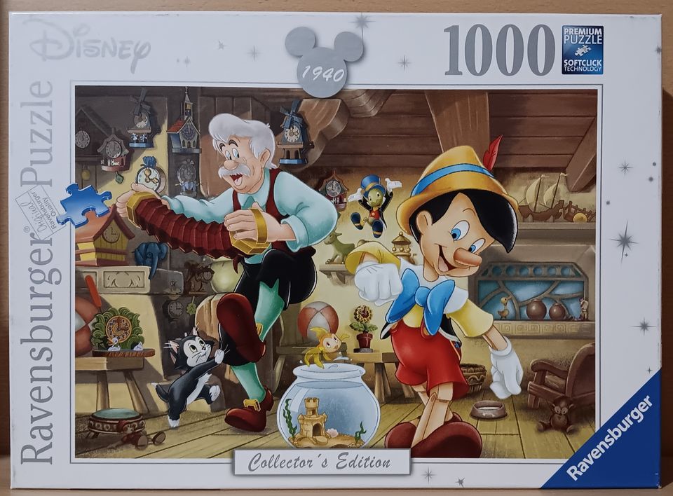 Ravensburger, Pinocchio, 1000 palan palapeli