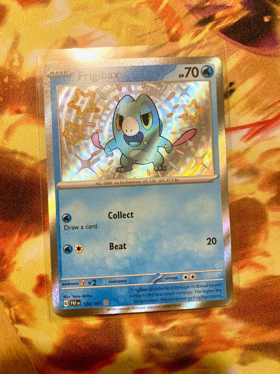 Frigibax 128/091  (Pokemon TCG / Paldean Fates)