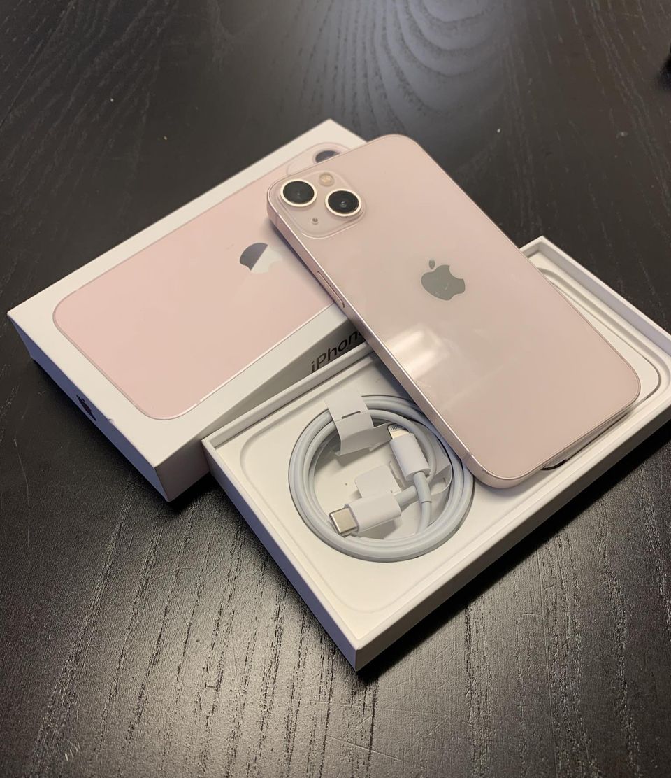 Apple iPhone 13 128 Gt -puhelin, pinkki