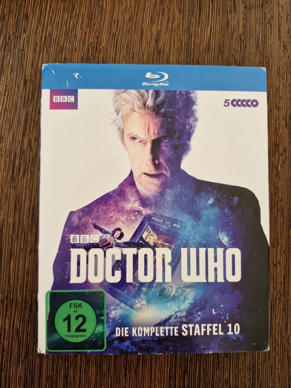 Käyttämätön Doctor Who Blueray season 10