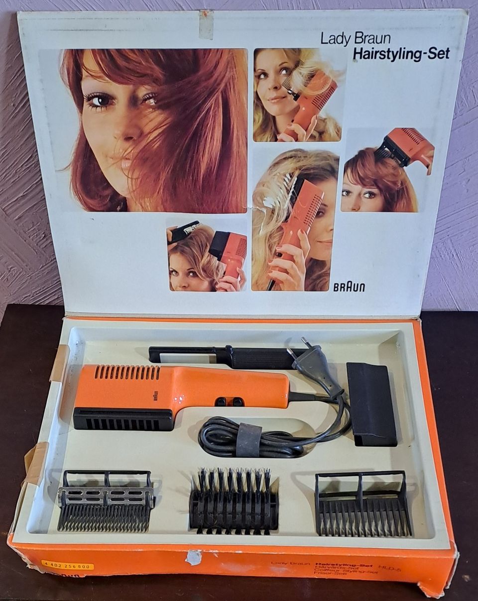 Lady Braun Hairstyling-Set HLD-5, vintage