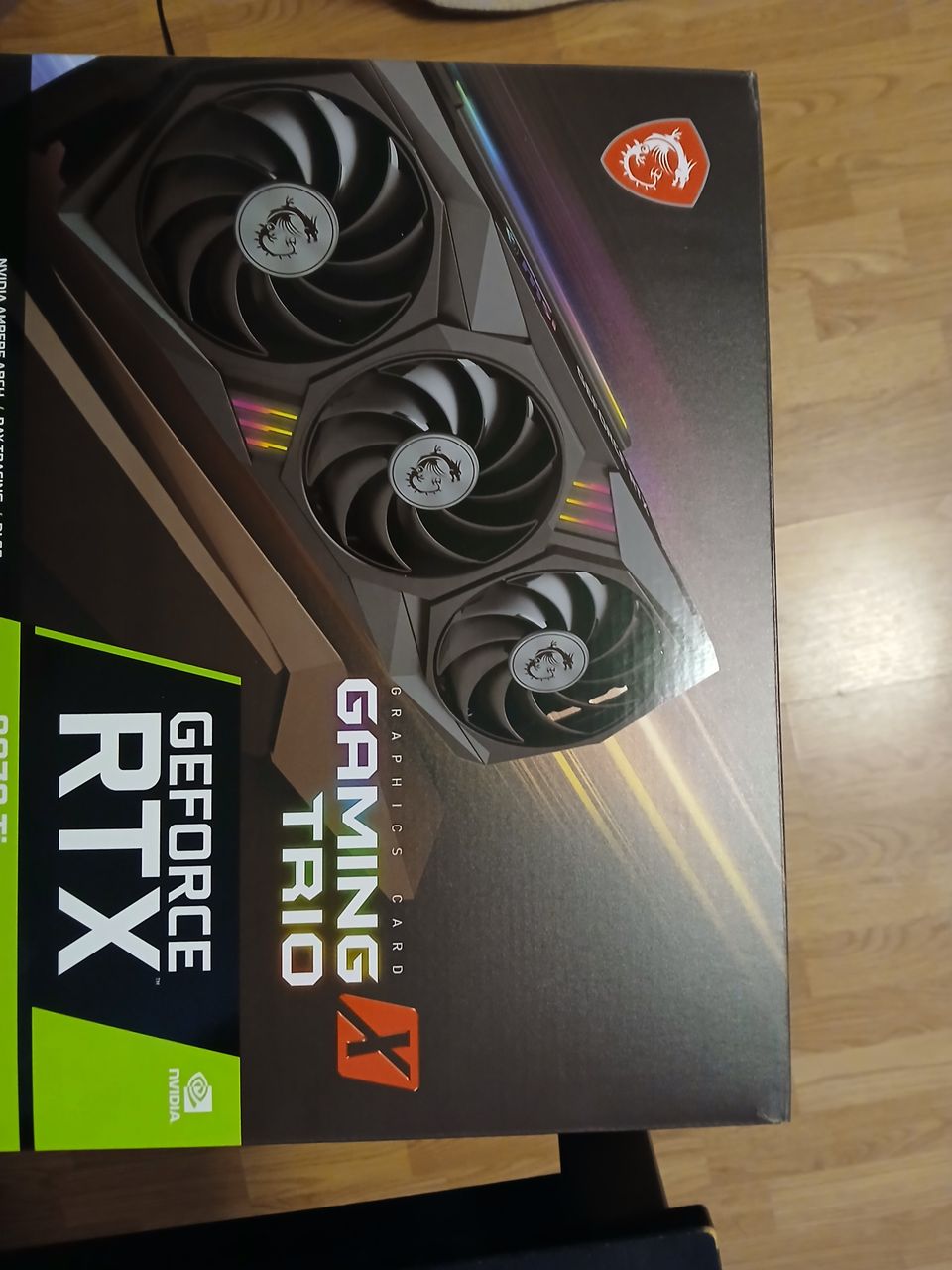 Msi rtx 3070ti gaming trio