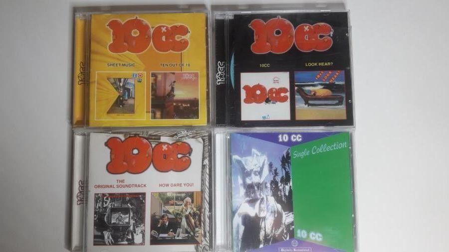 10 CC 2on1 CD . Yksi levy (2 albumia) maksa 12€ Takuu. Postikulut : 8e