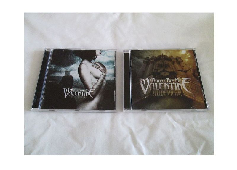 Bullet For My Valentine: Kaksi CD-levyä, setti, kuin uusi