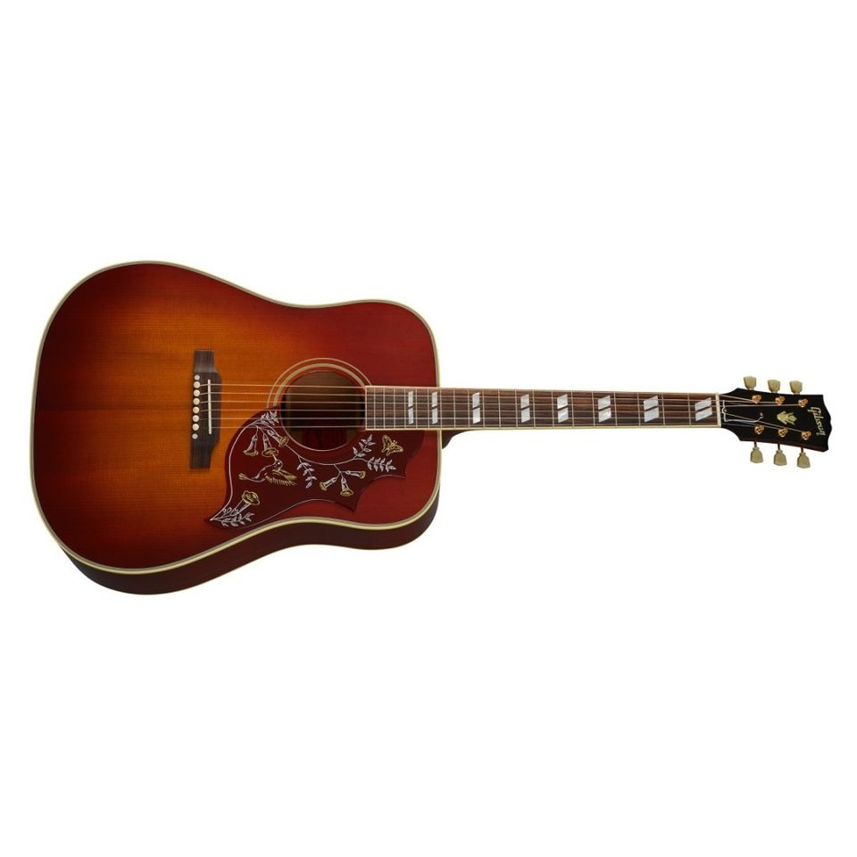 UUSI Gibson Hummingbird 1960 Fixed Bridge - Heritage Cherry Sunburst