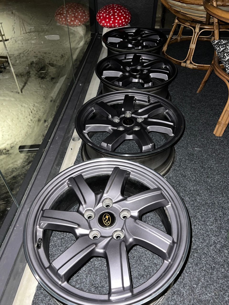 Subaru aluvanteet 17x7