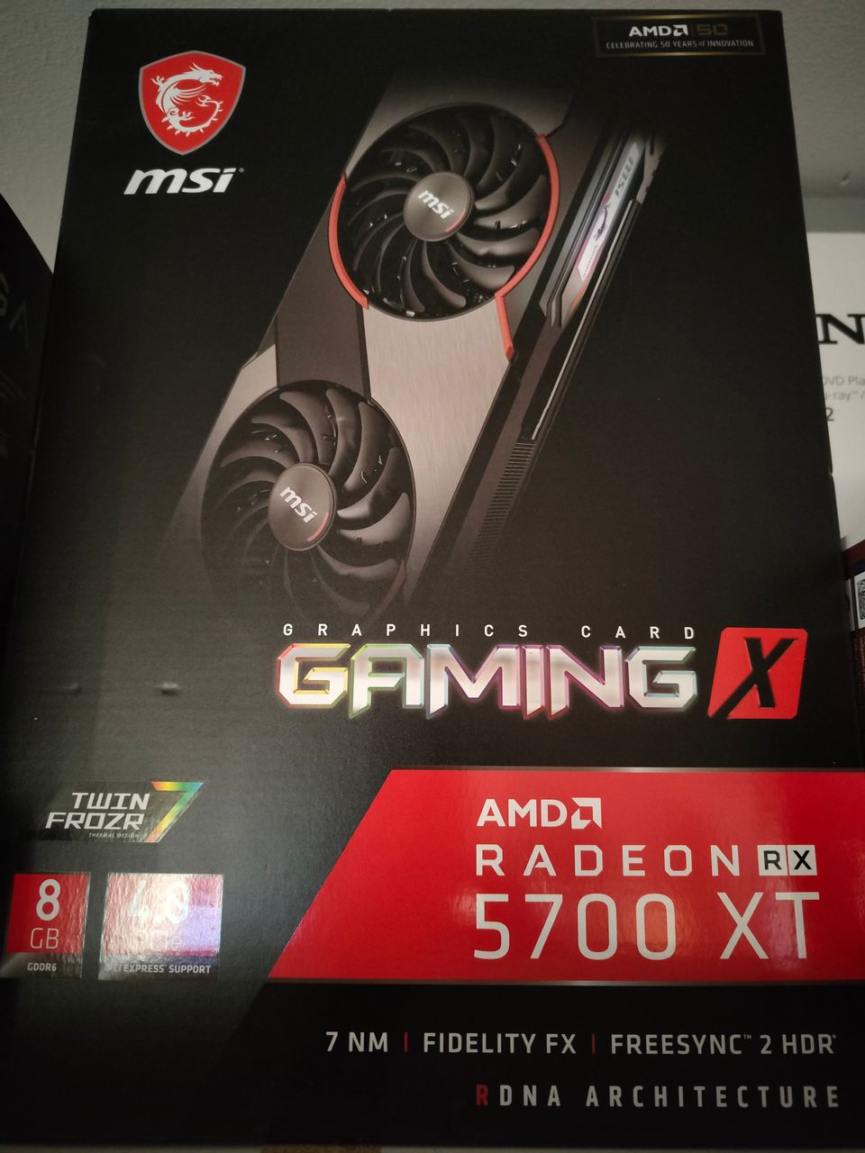 MSI Radeon RX 5700 XT Gaming X