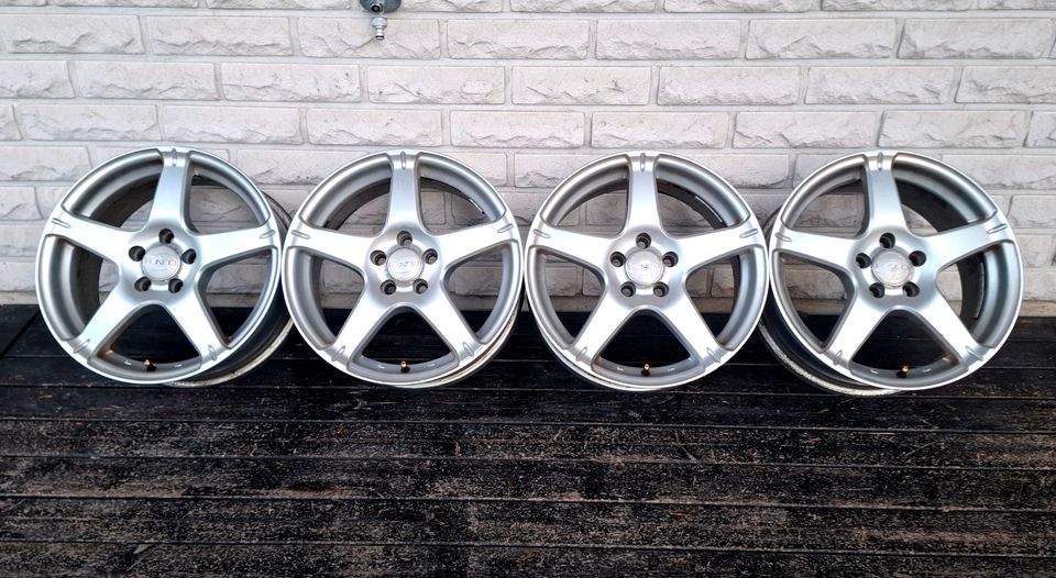 16" Golf Mk4 aluvanteet - 5x100 - 4kpl - Kr: 57.1 - ET42 - Seat Audi Skoda ja VW