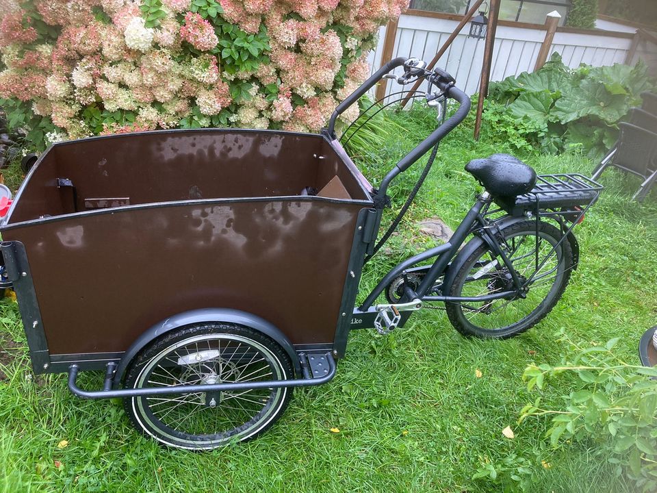 Cargo Bike laatikkopyörä sähköavustuksella