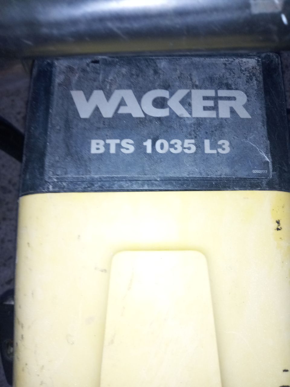 Wacker BTS 1035 L3 Timanttisaha telineellä.