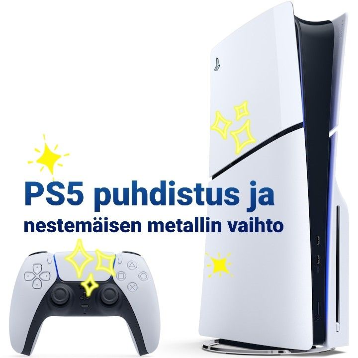 Ps5 putsaus/puhdistus