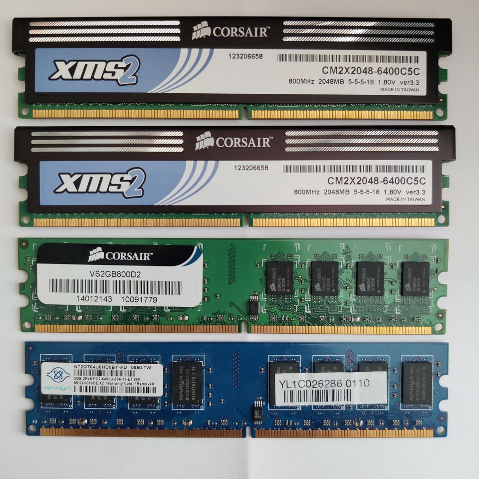 8 Gb DDR2 muistia