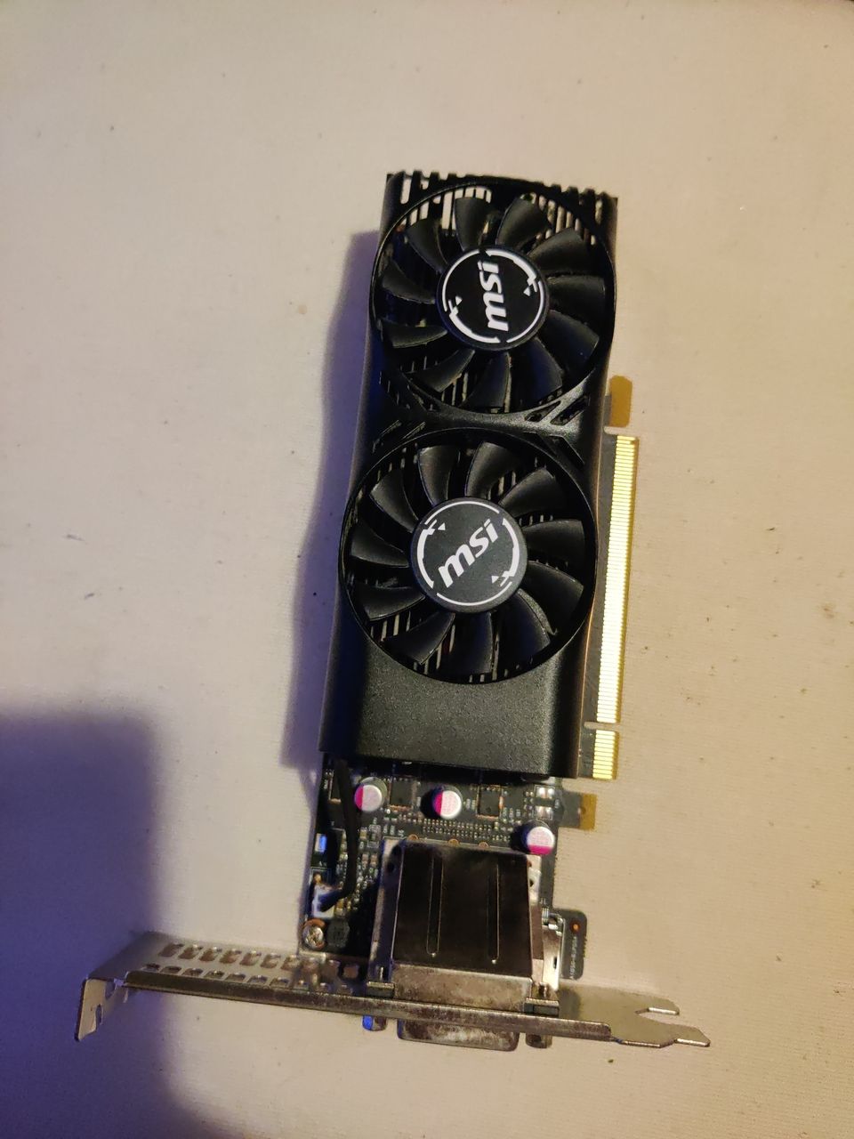 MSI GeForce GTX 1050ti 4gb low profile