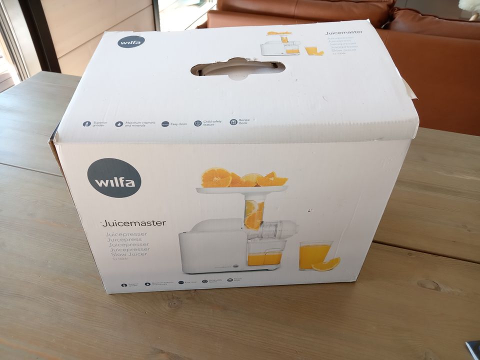 Wilfa sj150w Mehupuristin