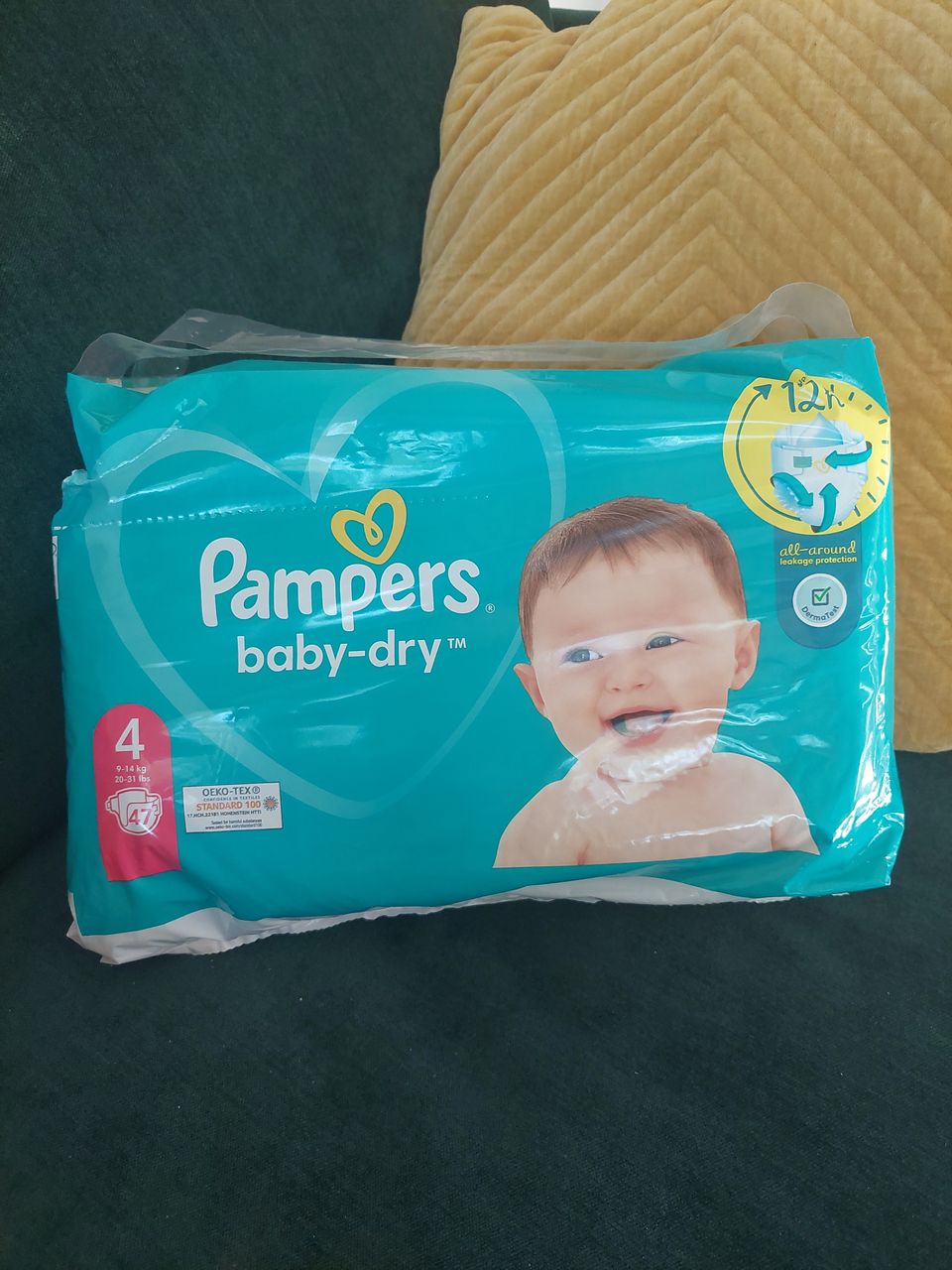 Pampers baby dry 4 teippivaipat