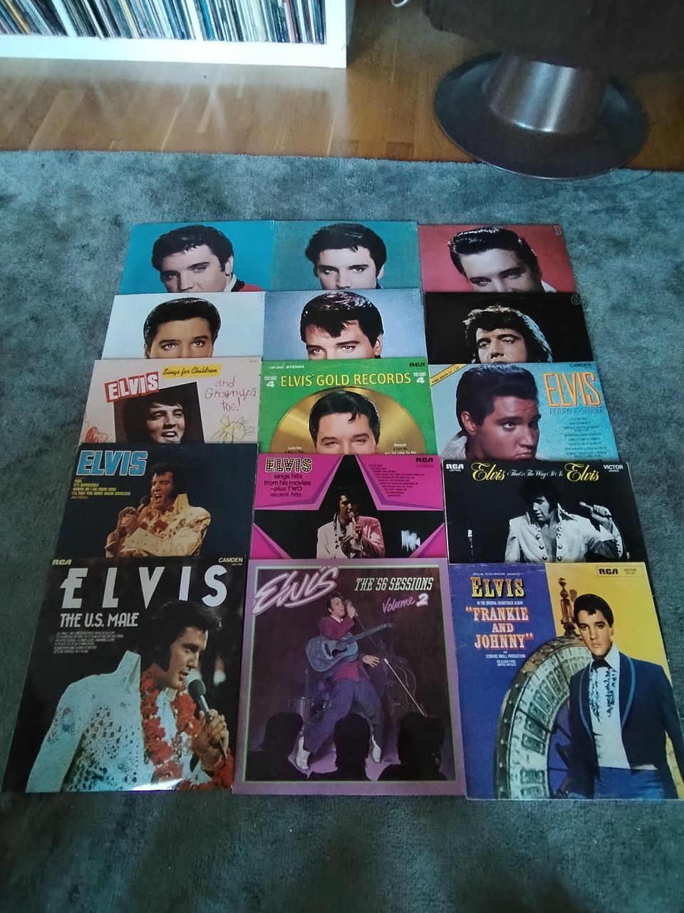 Elvis LP-paketti