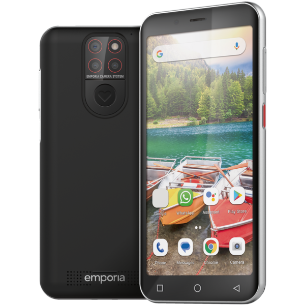 Emporia Smart 5 Mini 4G, Musta, Puhelin