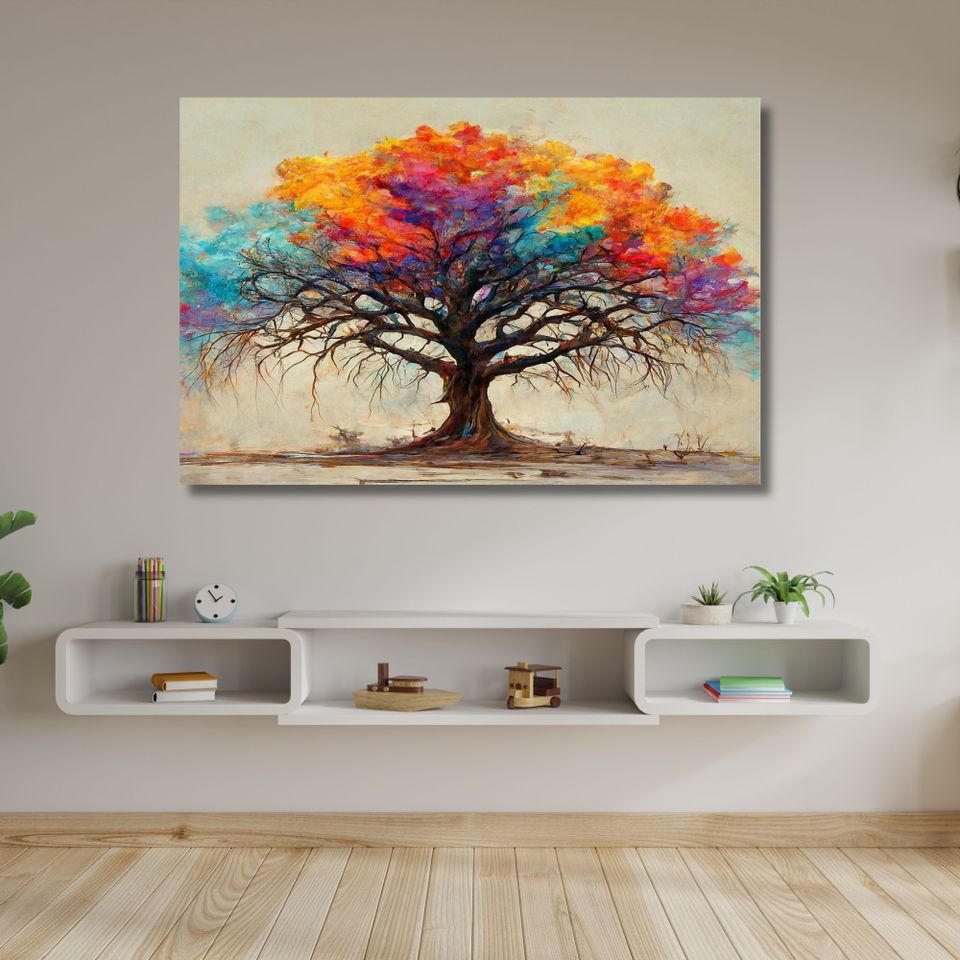 Uusi "Tree of Life" Canvas Taulu