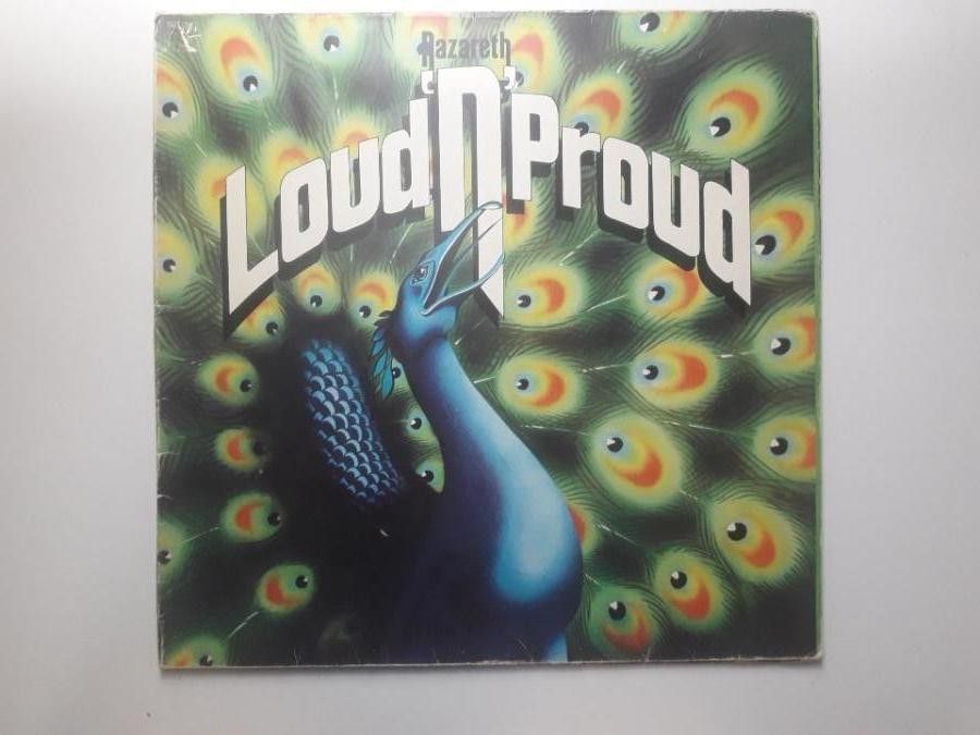 Nazareth 1973 LP Loud'n'Pround Original GEMA Germany