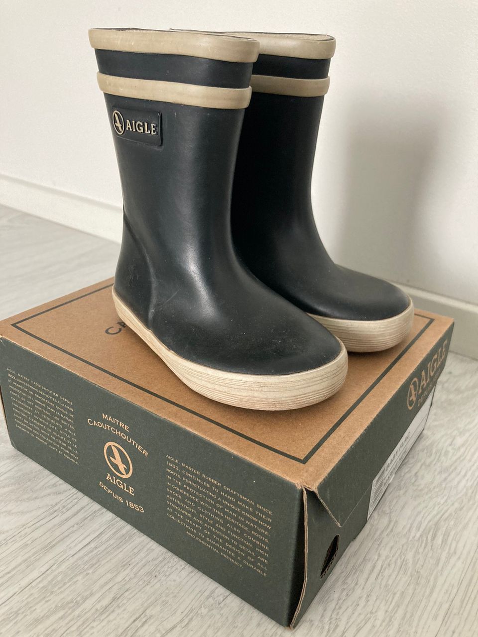 Aigle baby flac kumisaappaat koko 22