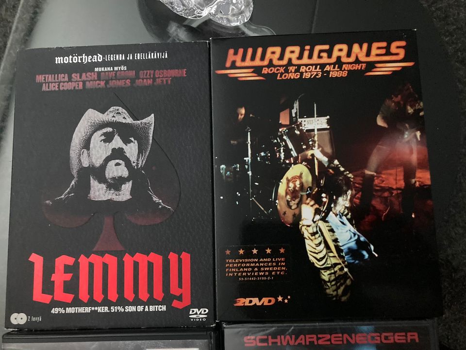 Lemmy ja Hurriganes dvd:t