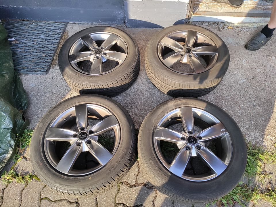 Renkaat rundo vanteilla 16" 5x100