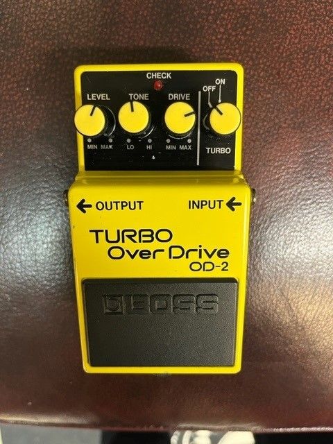 Boss OD-2 Turbo Overdrive pedaali käytetty