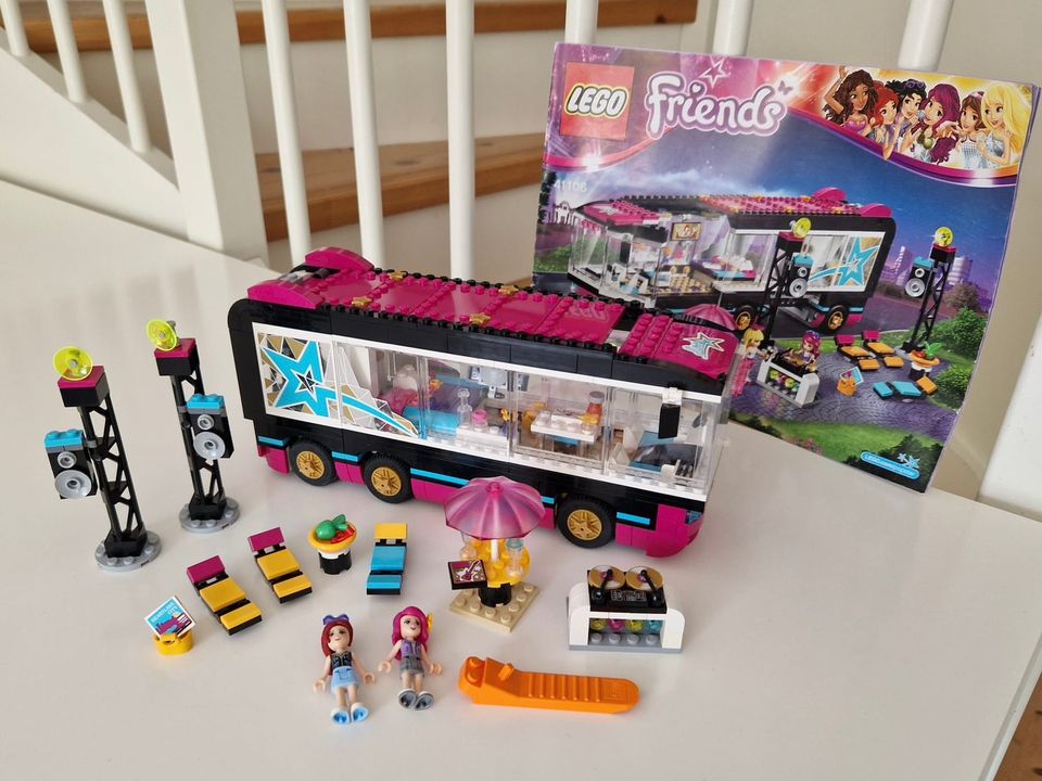 Lego Friends Pop Star Tour Bus