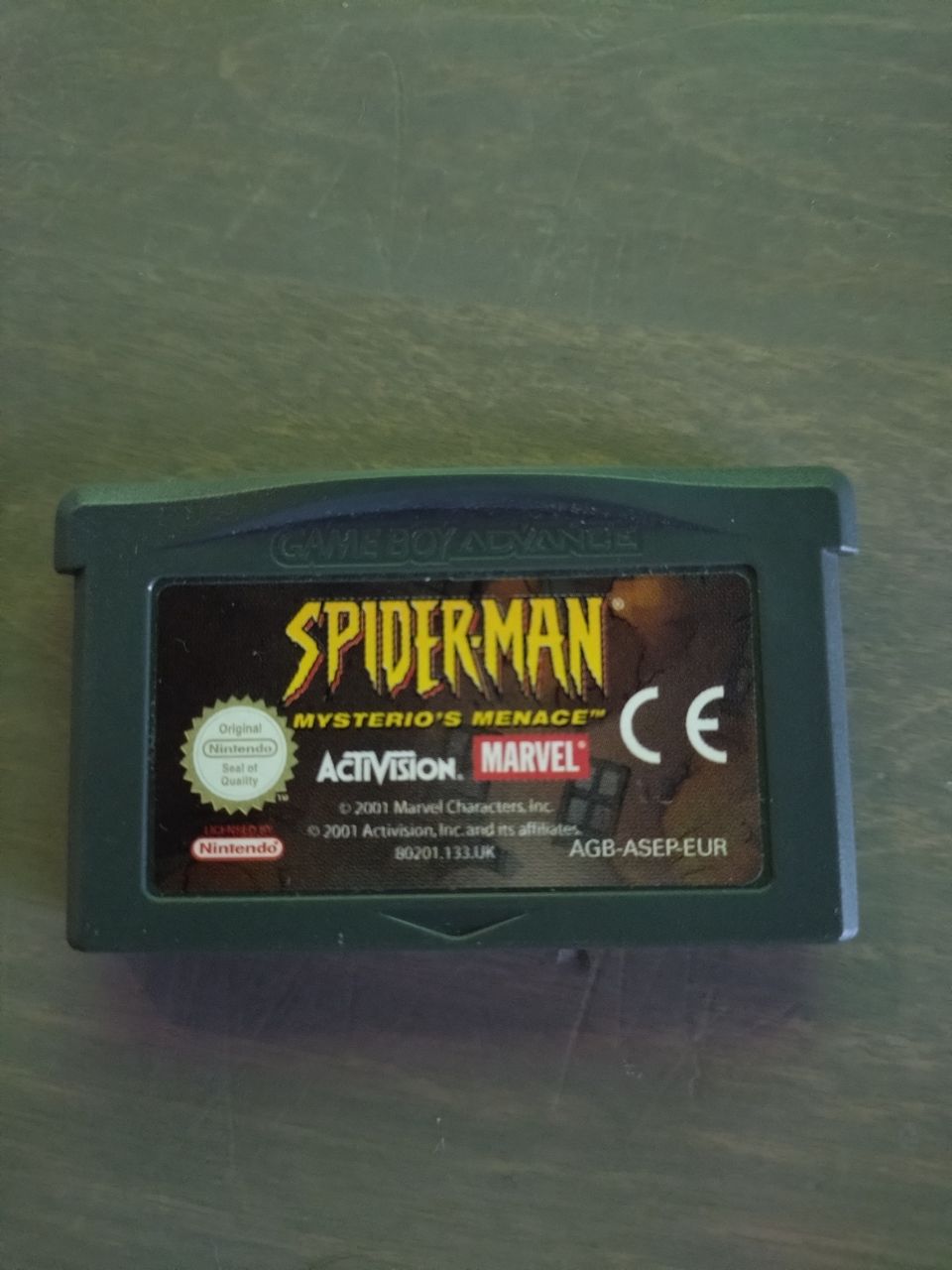 GBA Spiderman Mysterio's Menace EUR-Version