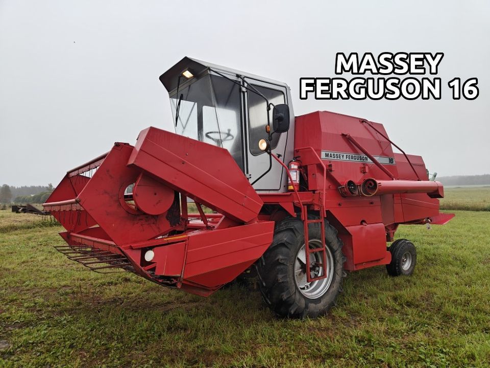 Massey Ferguson 16 leikkuupuimuri - VIDEO